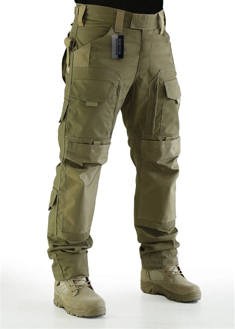 military combat trousers.